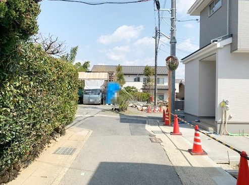 【前面道路含む現地写真】 | K41226-1期1号地大宮