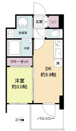 セレニテ新大阪グランデ シュッドの間取り