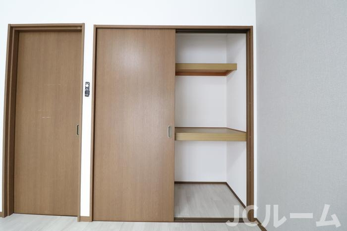 クリア上越の収納