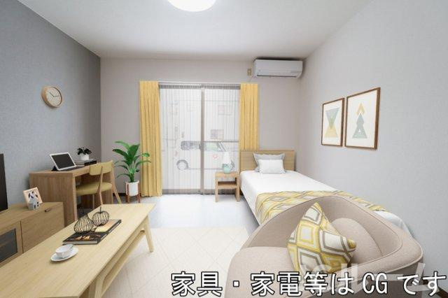 クリア上越の寝室