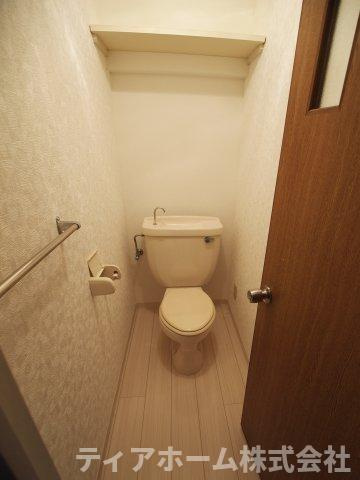 大和高田市田井新町の賃貸マンションのトイレ