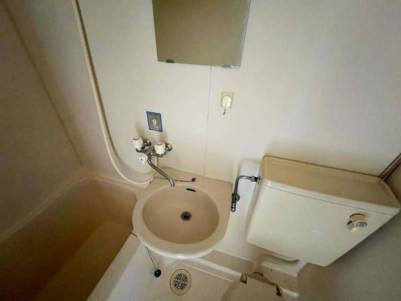 五條市住川町の賃貸マンションの洗面所