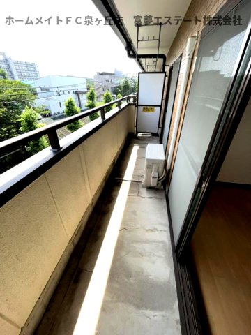 シャトー原山台のバルコニー