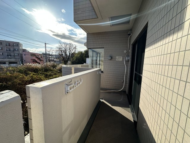 藤和シティコープ鶴巻温泉のバルコニー