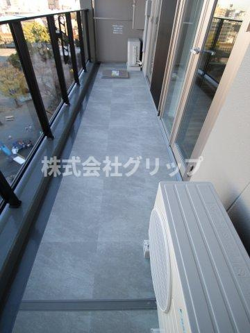 レックスガーデン横浜反町公園のバルコニー