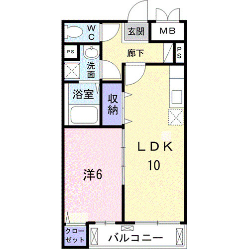 サン・ブローテの間取り|間取図