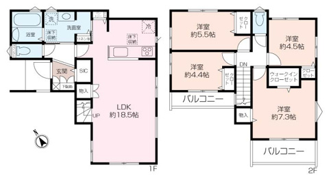 鴨居１丁目新築戸建の画像