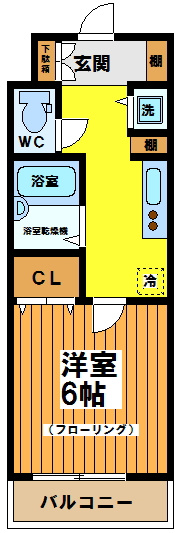 【間取り】 | シンシア明大前 