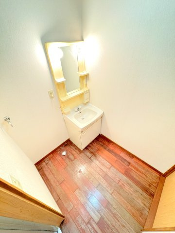 コーポ春の洗面所