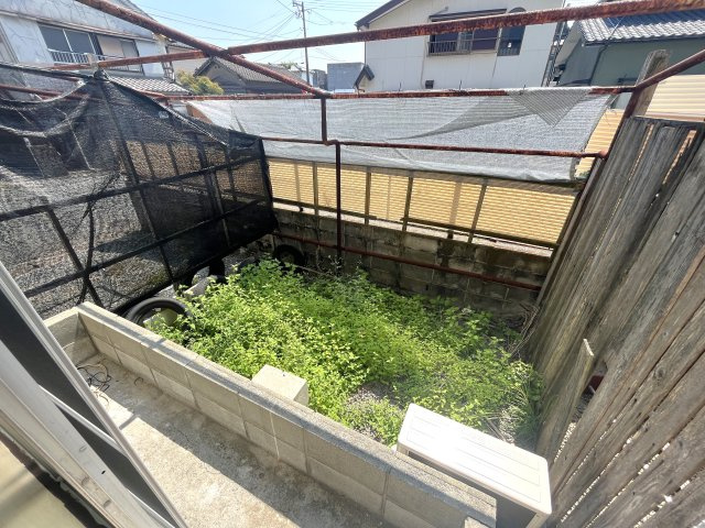 吉田ハイツの庭