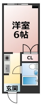 ニュースカイマンションの間取り