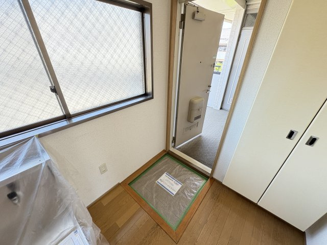 ハイムたけの玄関