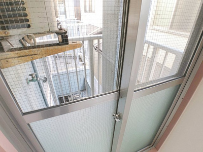 【バルコニー】 | 下坂ハイツ【名古屋市賃貸・単身用お安め】