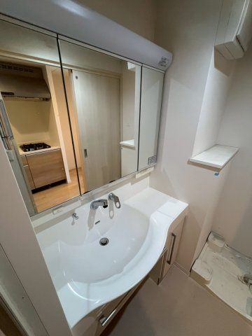 リヴィエール北梅田の洗面所