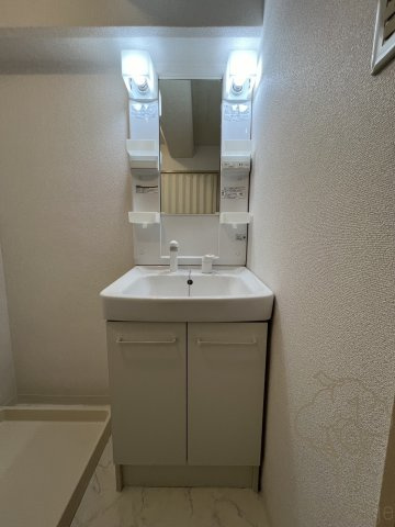 ロイヤルハイツ扇町Ⅱの独立洗面台