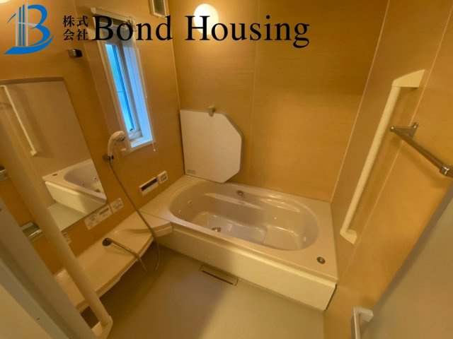 「セキスイ施工」「床暖房あり」魚住町西岡 築9年の浴室