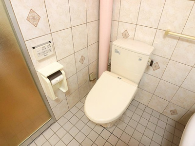 【トイレ】 | レインボーカーサ内田橋【名古屋市賃貸・ オートバイ駐輪場】