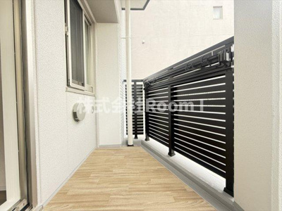 【バルコニー】 | エスリードレジデンス大阪谷町ザ・マークス | 落ち着いた時間を過ごせるバルコニーです