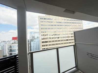 【展望】 | エスリードレジデンス大阪谷町ザ・マークス | 広々としたバルコニーです