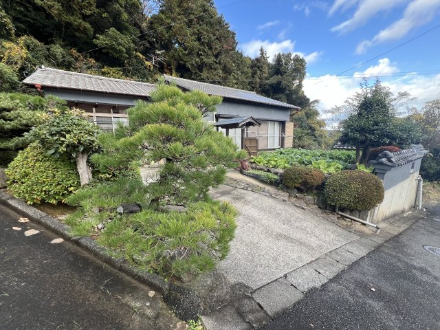 遠賀町平屋戸建ての外観|田んぼ道を過ぎて自宅
