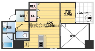 【間取り】 | エスリードレジデンス大阪谷町ザ・マークス