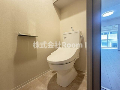 【トイレ】 | エスリードレジデンス大阪谷町ザ・マークス | 落ち着いたトイレです