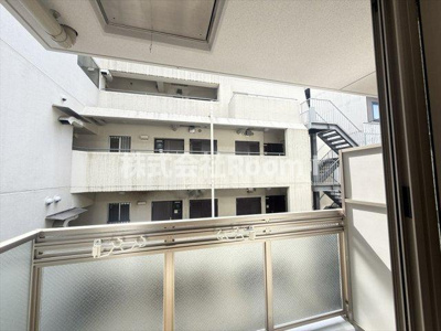 【展望】 | エスリードレジデンス大阪谷町ザ・マークス | 広々としたバルコニーです
