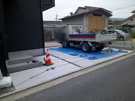 大竹市新町2丁目　新築一戸建て(全2棟）の駐車場