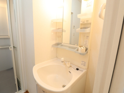 【洗面所】 | フルール・プリムヴェール C棟 | C106洗面化粧台