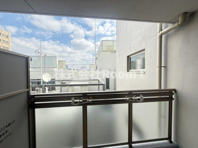 【展望】 | エスリードレジデンス大阪谷町ザ・マークス | 陽当たり良好なバルコニーです