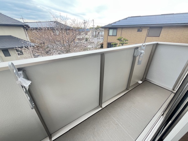 エーデル自由丘のバルコニー