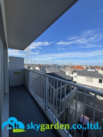 コスモ平塚中原のバルコニー