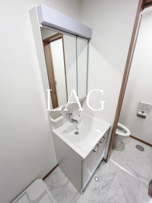 【洗面所】 | フェリーチェ曙町三丁目  | 独立洗面台です。