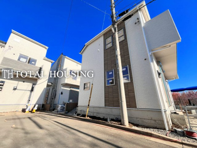 【前面道路含む現地写真】 | 三鷹市野崎4丁目　新築戸建　全6棟