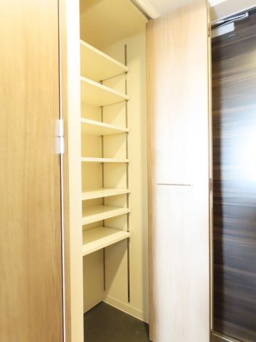 大阪市西淀川区柏里２丁目の賃貸マンションの収納
