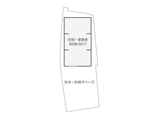 【間取り】 | 本町店舗・事務所