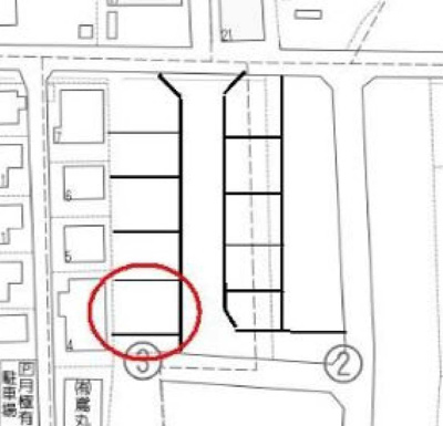 【区画図】 | 大津市南志賀3丁目3-12　中古戸建