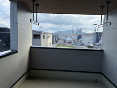 【バルコニー】 | 大津市南志賀3丁目3-12　中古戸建