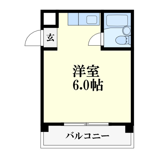 【間取り】 | 石富ハイツ