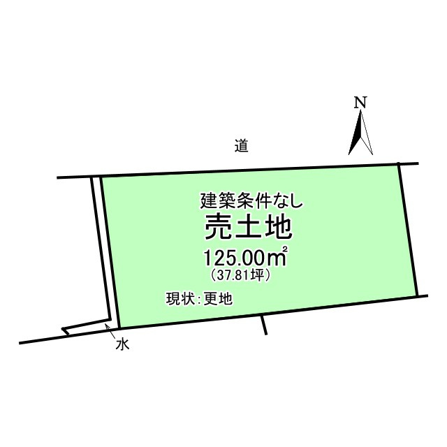 売土地　高崎市棟高町の土地図