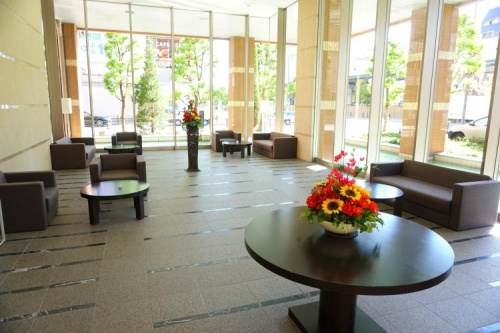 ザ・なんばタワーレジデンス・イン・なんばパークスのロビー