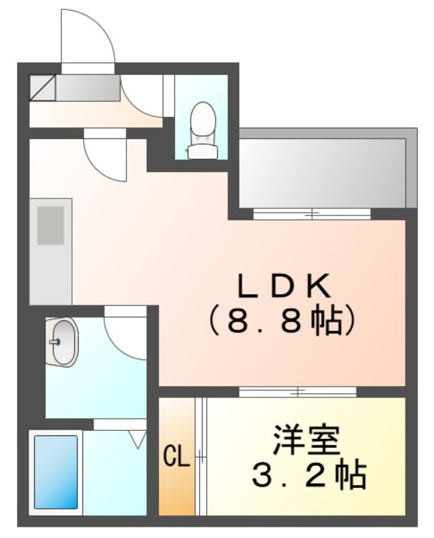 Ｒｅｇａｌｅｓｔ　Ｃｏｅｕｒ　青江の間取り
