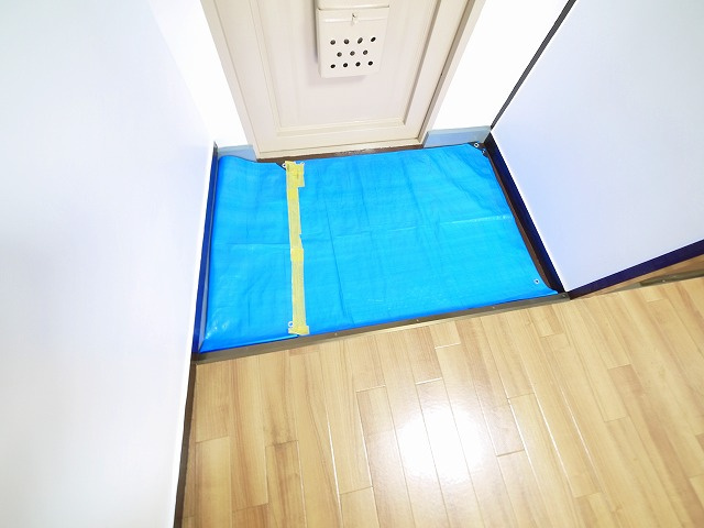 コーワマンションの玄関