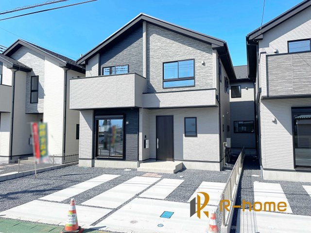 取手市井野台4期　新築戸建て　13号棟の外観|ご予約を頂ければ、『平日』はもちろん『早朝』や『夜間』もご見学可能です♪お気軽にお申し付けください♪