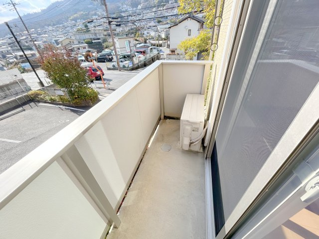 カサベルデ暖華のバルコニー