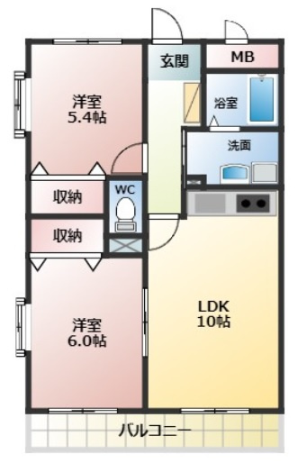 【間取り】 | プリュクレール