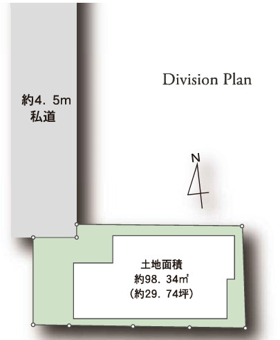 シャルム浮間の区画図