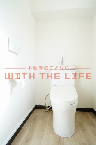 エスプリポート【キャッシュバック対象物件】のトイレ|シンプルで使いやすいトイレです