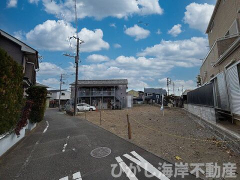 藤沢市辻堂元町3丁目　売地　の前面道路含む現地写真|12月15日撮影　現地外観