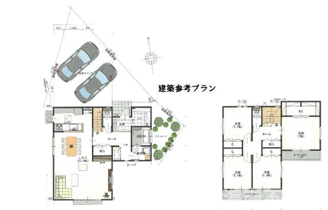 藤沢市辻堂元町3丁目　売地　の参考プラン|参考プランです